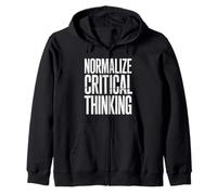 Normalize Critical Thinking Pensées logiques |- Sweat à Capuche