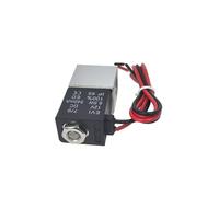 Normally Closed Pneumatic Aluminum Solenoid Valve DC12V 24V AC110V 220V Silent Oil-free 1/4 "for Air Water Oil Compressor Valve(10mm,DC 24V)