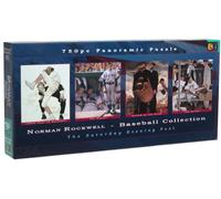Norman Rockwell Baseball Collection The Saturday Evening Post 750 Piece Panoramic Puzzle