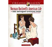 Norman Rockwell's American Life from the Saturday Evening Post Coloring Book