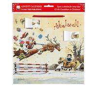 Norman Thelwell Showjumping Santa Advent Calendar: With Stickers