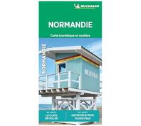 Collectif – Carte routière et touristique Normandie – Atlas / carte – Michelin