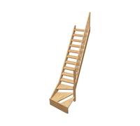 Normandie - Escalier quart tournant à droite