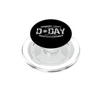 Normandie France D-Day Honor and Remember PopSockets PopGrip pour MagSafe