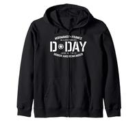 Normandie France Impression Blanc uni Honneur et Souvenir Sweat à Capuche