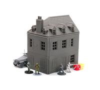 Normandie Maison de coin - Sainte-Mère-Église | Terrain de Wargaming imprimé en 3D | 28 mm, 20 mm, 15 mm. (28 mm)