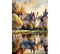Normandy in Watercolor: French Countryside & Coastal Art
