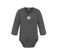 normani Barboteuse / body 'Kaitaia' anthracite / blanc, Taille 80