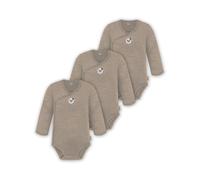 normani Barboteuse / body 'Kaitaia' beige / moka / mélange de couleurs, Taille 74