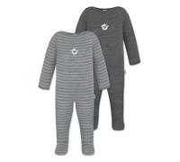 normani Barboteuse / body 'Levin' beige / gris / blanc, Taille 56