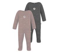 normani Barboteuse / body 'Levin' gris / violet / rose / blanc, Taille 56