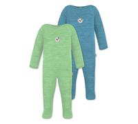 normani Barboteuse / body 'Levin' pétrole / kiwi, Taille 92