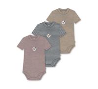 normani Barboteuse / body 'Tihoi' beige chiné / bleu chiné / gris / rose ancienne, Taille 86