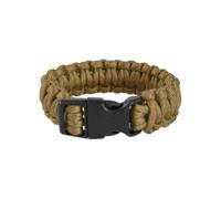 normani Bracelet 'Paracord' camel / noir, Taille 19