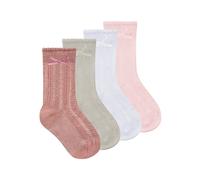 normani Chaussettes beige / saumon / rose / blanc, Taille 27-30,5