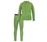 normani Ensemble de linge 'Nyapari Mackay' vert chiné / noir / blanc, Taille 158-164