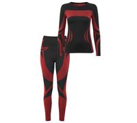 normani Ensemble de linge rouge sang / noir, Taille 90-100