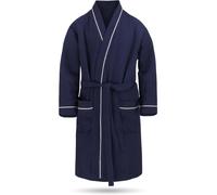 normani Peignoir court 'Bali' marine / blanc, Taille L