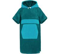 normani Peignoir court ' Surfer Poncho ' pétrole, Taille M-L