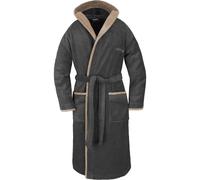 normani Peignoir long ' Rob ' beige foncé / noir, Taille S