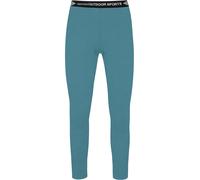 normani Sous-vêtements longs 'Perth' bleu cyan / noir / blanc, Taille XS