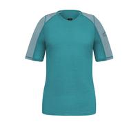 normani T-shirt fonctionnel 'Esperance' gris basalte / pétrole / noir, Taille M