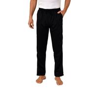 Normann Care Pantalon de rééducation pour homme avec fermeture éclair latérale pour la rééducation, la physio, les jambes en plâtre, Noir , XS
