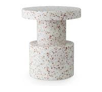 Normann Copenhagen Bit tabouret rond Blanc. Ø36x42 cm