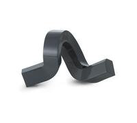 Normann Copenhagen Bougeoir Crooked 1 Grey