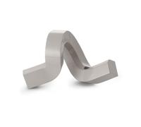 Normann Copenhagen Bougeoir Crooked 1 Warm grey