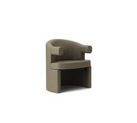 Normann Copenhagen Burra Chaise de Salle à Manger Ultra Cuir