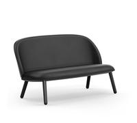 Normann Copenhagen Canapé Ace Chêne Noir/Cuir Noir