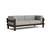 Normann Copenhagen Canapé Kube Pin de couleur brune laqué-tissu Remix 143 Grey. 220 cm