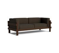 Normann Copenhagen Canapé Kube Pin de couleur brune-laqué-tissu Remix 356 Brown. 220 cm