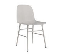 Normann Copenhagen Chaise Form avec structure en métal - warm grey