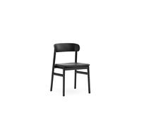 Normann Copenhagen Chaise Herit - Spectrum cuir noir - noir