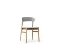 Normann Copenhagen Chaise Herit - Synergy gris - Chêne