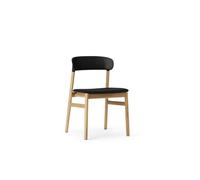 Normann Copenhagen Chaise Herit - Synergy noir - Chêne