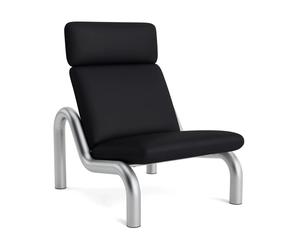 Normann Copenhagen Chaise longue Tube Ultra Black 41599