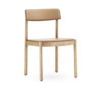 Normann Copenhagen Chaise Timb avec coussin Tan/ Ultra Leather - Camel