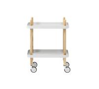 Normann Copenhagen Chariot de service Block Table - gris clair