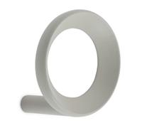 Normann Copenhagen Crochet mural Loop S gris chaud Ø 4,4cm