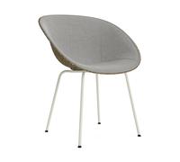 Normann Copenhagen Fauteuil Mat Armchair Seaweed-cream steel