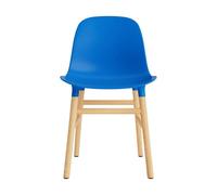 Normann Copenhagen Form Chaise de Salle à Manger Bleu/ Chêne
