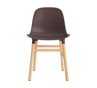 Normann Copenhagen Form Chaise de Salle à Manger Brun/ Chêne