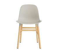 Normann Copenhagen Form Chaise de Salle à Manger Gris clair/Chêne