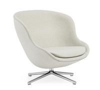Normann Copenhagen Hyg Fauteuil avec Cadre Pivotant Low Aluminium/Sable MLF20