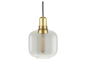 Normann Copenhagen Lampe Amp petite Smoke-laiton