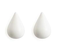 Normann Copenhagen - Lot 2 patères design Dropit Blanc