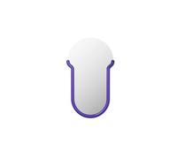 Normann Copenhagen Miroir mural Bogin L lilas lxHxP 50x83x3,5cm
